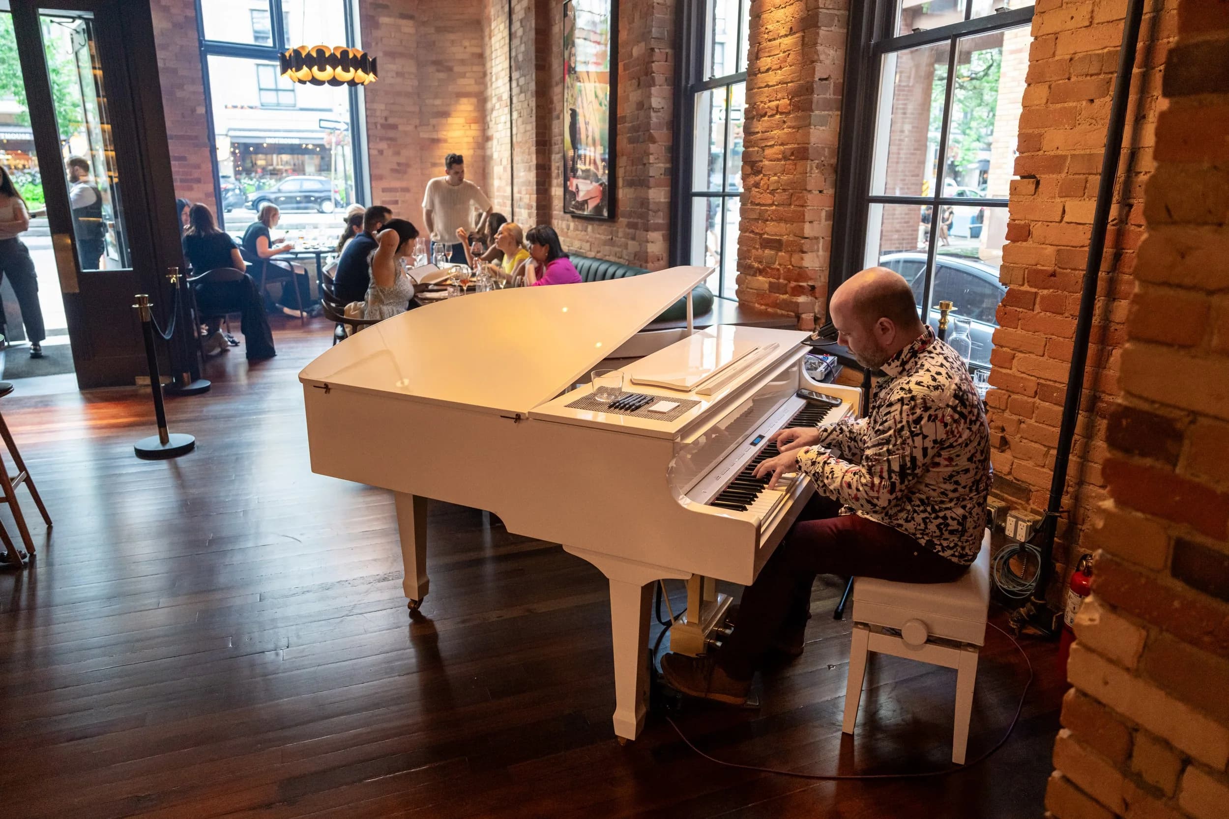 The Berczy Tavern heritage dining room interior