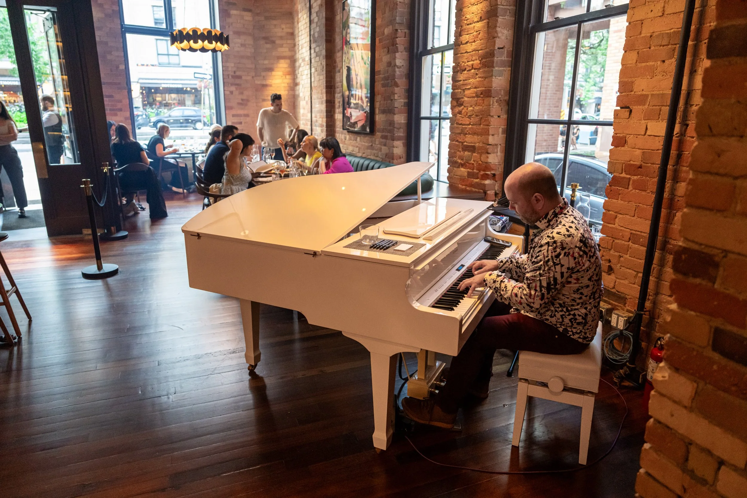 The atmosphere at The Berczy Tavern